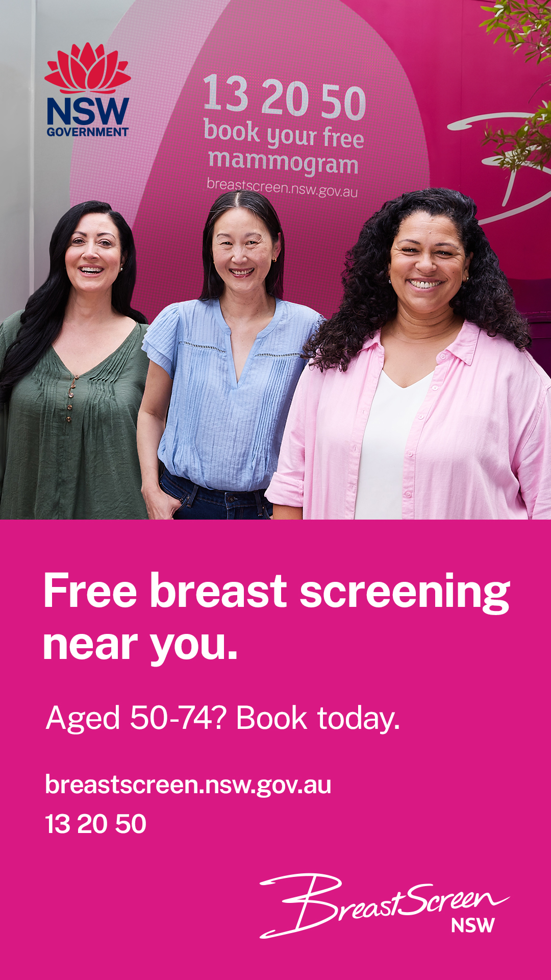 Free breast screening near you