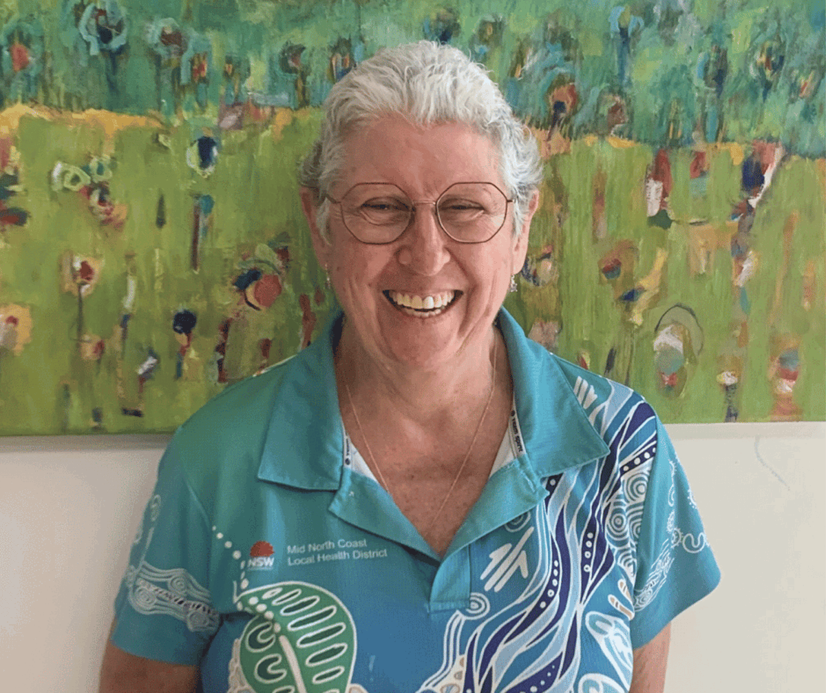 Image of Annette smiling 